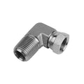 Caron Forged Steel Zinc Plated Round Head Male NPTF to Female Swivel Elbow Hydraulic Adapter Fitting
