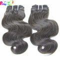 Hot Selling Products 2025 Brazilian Body Wave Grey Salt and Pepper Colour Human Hair Bundles Virgin Hair Lace Closures Frontals