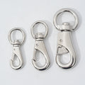 Zinc Alloy Swivel Snap Hook for Dog Leash with Electroplate Finish