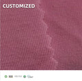 Warehouse Stock Eco-Friendly 340GSM 61%Bamboo 27% Organic Cotton 12%Spandex Knitted Heavyweight Jersey Fabric for Activewear
