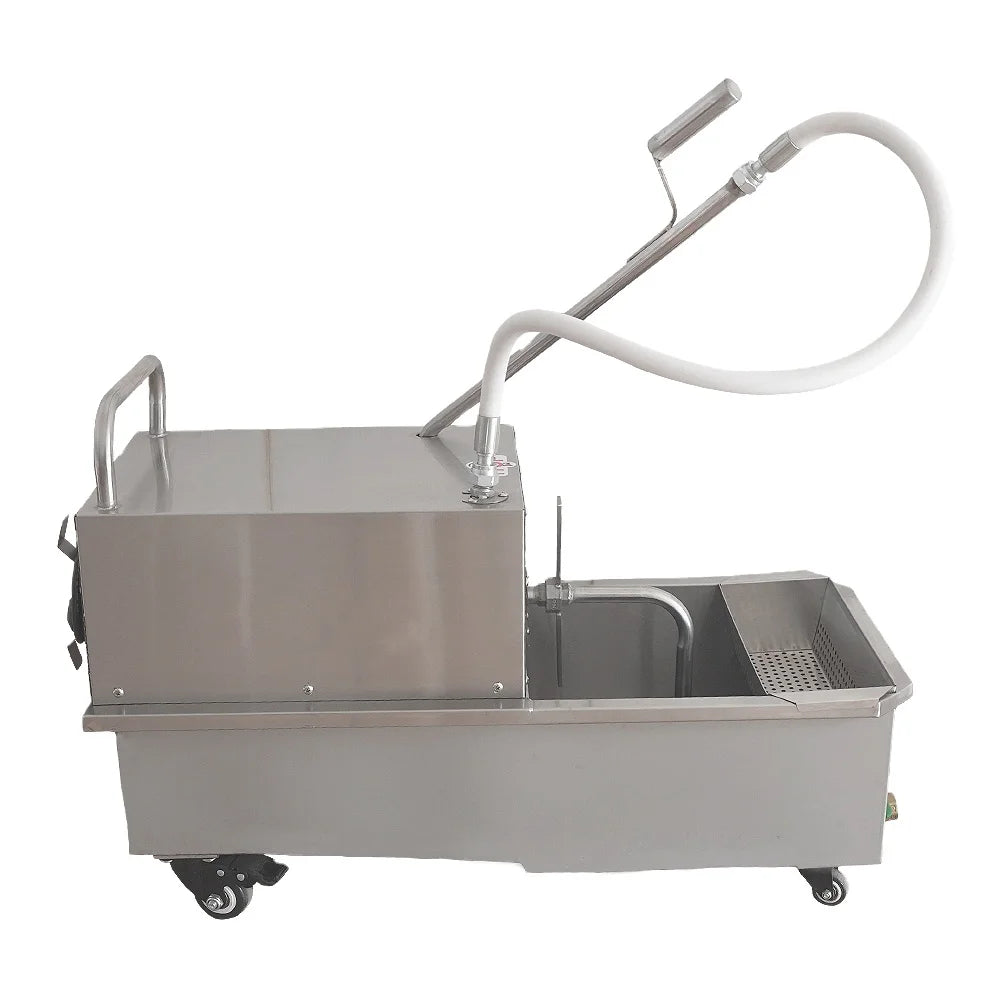 110V 220V Cooking Oil Filter Filtration System Machine Used Vegetable Oil Purifier Oil Filling Machine