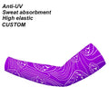 Unisex Seamless Freeze Wrap Arm Sleeves Breathable UV Protection Ice Silk Spandex Sunscreen Sets Jogging Workouts Outdoor