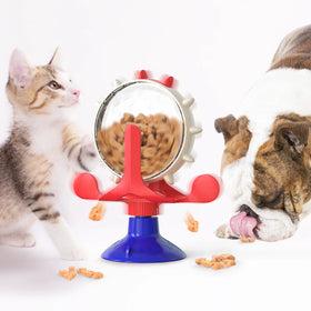 ZMaker Hot Selling Windmills Cat Toys Puzzles Pet Dog Leakage Food Toys