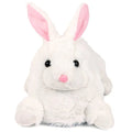Unisex Winter Warm Home Slippers Classic Cute Plush Rabbit Design Customized White Polyester PP Cotton Filling