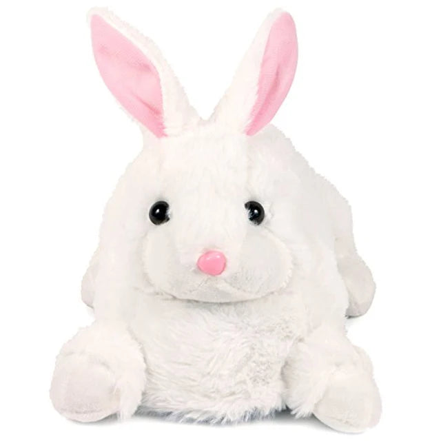 Unisex Winter Warm Home Slippers Classic Cute Plush Rabbit Design Customized White Polyester PP Cotton Filling