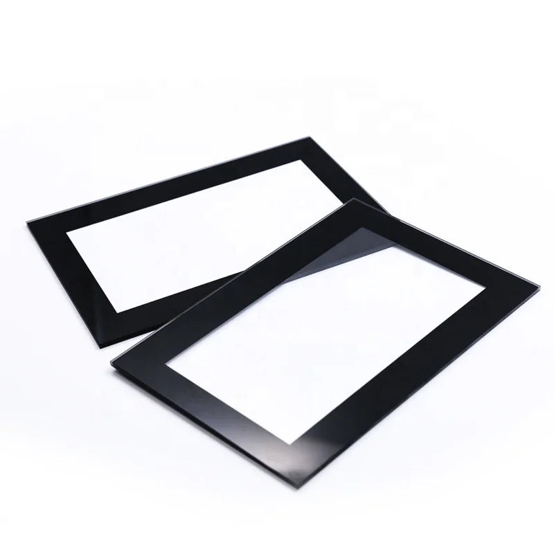 Customized 0.5mm 0.7mm 1mm 1.1mm 1.5mm 2mm 3mm industrial glass panel touch screen screen screen glass