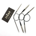 LYKKE Driftwood 40cm /60cm /80cm  Fixed Circular Needle/ 16'' 24'' 32'' Wood Knitting Needle