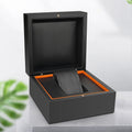 Custom High End Wooden Special Leather Cover Men Women Watch Casepacking Box Logo Luxury Fashion Watch Box