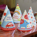 Birthday Party Paper Cap  Hat Happy Birthday Triangle Cap Children's Paper Hat