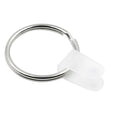 Wholesale Keychain Accessories Diy Craft Plastic Snap Jump Ring Connectors with 25mm Key Ring
