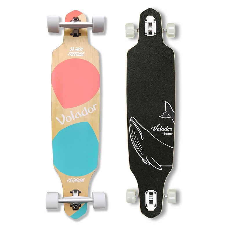 Manufacturer Professional Longboard Deck 40inch Maple Longboard Basic Cruiser