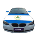Hot Sale Cheap Custom Size Engine Flags 100%Polyester Cover Rearview Mirror Custom Nicaraguan Nicaragua Car Cover Flag