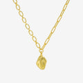 VIANRLA 925 Sterling Silver Spliced Chain Irregular Shape Pendant Necklace Cool Style Women Jewelry Gift Drop Shipping