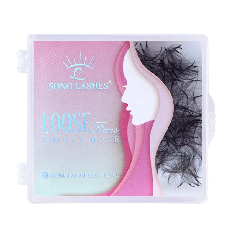 100% Handmade 8mm- 15mm Loose Fans 3D 0.07mm Premade Volume Fans