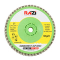 Raizi 5 Inch Diamond Flap Disc Grinding Sanding Wheels M14 Thread for Marble Granite Stone Concrete  Ceramics Glass and Metal