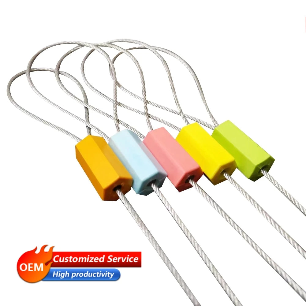 Cable Seal Railway Truck Trailer Shipping Container High Security Cable Seals Wire Cable Seal Lock