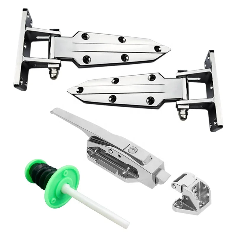 1178 1460 Zinc Alloy Door Handle Latch Lock for Freezer Refrigerator Oven Cold Storage Restaurants Hotels Food Shops Kitchen