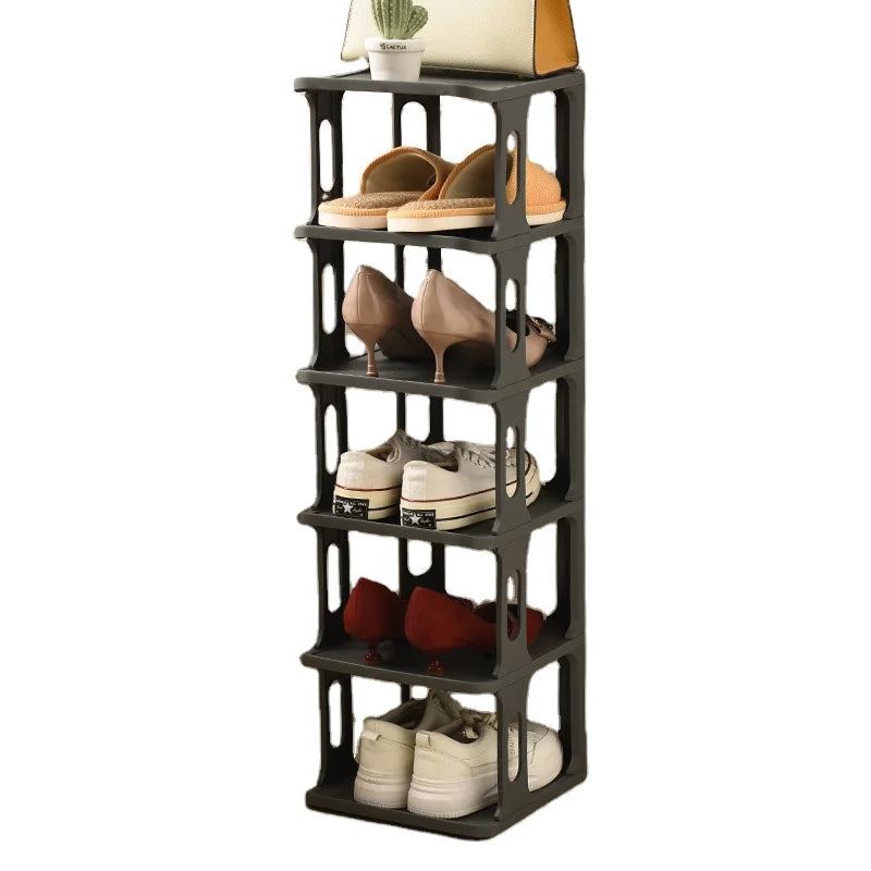 5 Tiers Shoe Rack Shoe Organizer 20 Pairs Space Saving Shoe Shelf