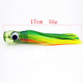 Fishing Trolling Lures Bionic Octopus Skirt Slant Head Trolling Lure Hook Suitable for Ocean/Boat