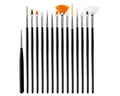 MRO Nail Art Pen Diamond Pen 15pcs Painting Nail Pen Kit