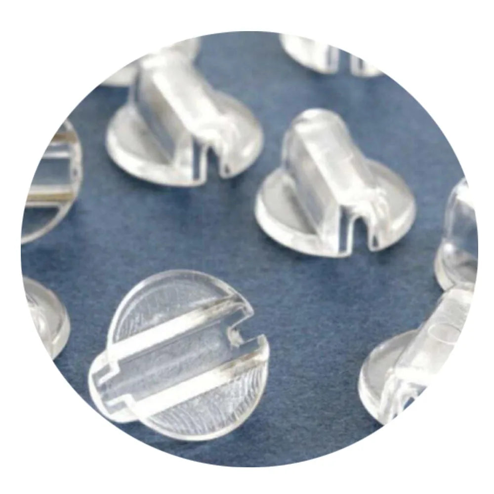 2000Pcs Elastic Rubber Band Paste Buckles for Women Girl DIY Hair Band Tie Circle Bow Accessories Hair Dressing Tool Connector