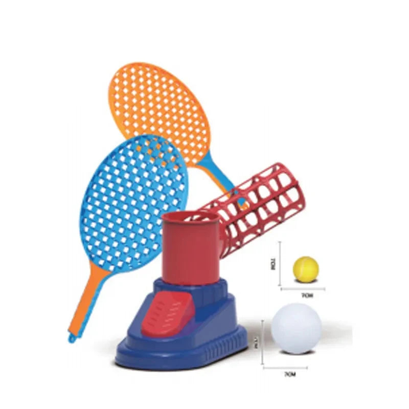 Kids Outdoor Plastic Pitcher Sports Training Launcher Baseball Toys Machine Set