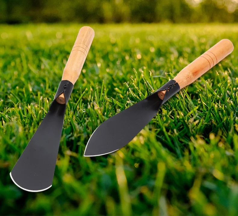Hot Sale Wooden Handle Small Stainless Steel Shovel for Digging Wild Vegetables Iron Spade for Planting and Growing Flowers MegaBDM