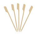 Bamboo Natural Sticks Grill Teppo Skewer Bamboo Paddle Skewer for Grilling