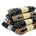 High Density Weaving Fashion Nylon Shoe Laces Round Fine Texture Wholesale Outdoor Leisure Sneakers Boot