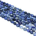 Wholesale 6*8/8*10mm Natural Blue Sodalite Loose Gemstone Beads Irregular DIY Jewelry Beads Multi-Color