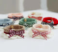 Adjustable Small Dog Puppy Pet Neck Collar Handmade Cute Cat Knitted Collar with Bowtie