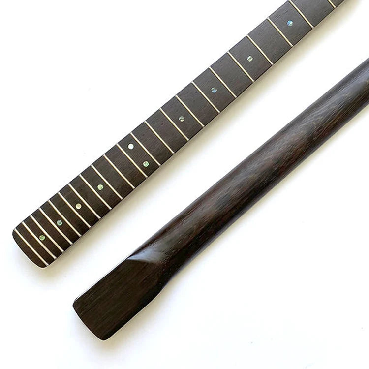 Custom 22 Frets Diy Neck Guitar 9.5 Inch Radius Chicken Wing Wooden Wenge ST TL Wenge Guitar Neck