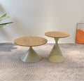 Modern Customized Size Coffee Table Living Room Low Height Coffee Table Luxury Natural Round Wood Coffee Table