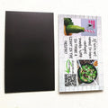 Card Paper Fridge Magnet Name Degradable Personalised Magnetic Business Reusable Anniversary Advertising Shape 90 X 54 MM