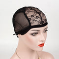 Wholesale Price Adjustable Glueless Dome Mesh Breathable Weaving Wig Caps with Adjustable Straps for Making Wigs MegaBDM