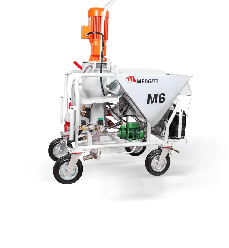 Automatic Construction Machinery-Gypsum/Cement Mortar Plaster Spraying Machine Pump Motor 5.5kw Power Residential/Commercial