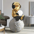 Astronaut Large Resin Sculpture Interior Ornaments Home Accessories Astronaut Sculpture Night Light Housewarming Gift Astronaut