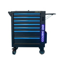 Goldenline Custom Black Steel Tool Cabinet 7 Drawers Powder Coating Finish OEM/ODM/OBM ISO CE Certified Iron Tool Chest/Trolley