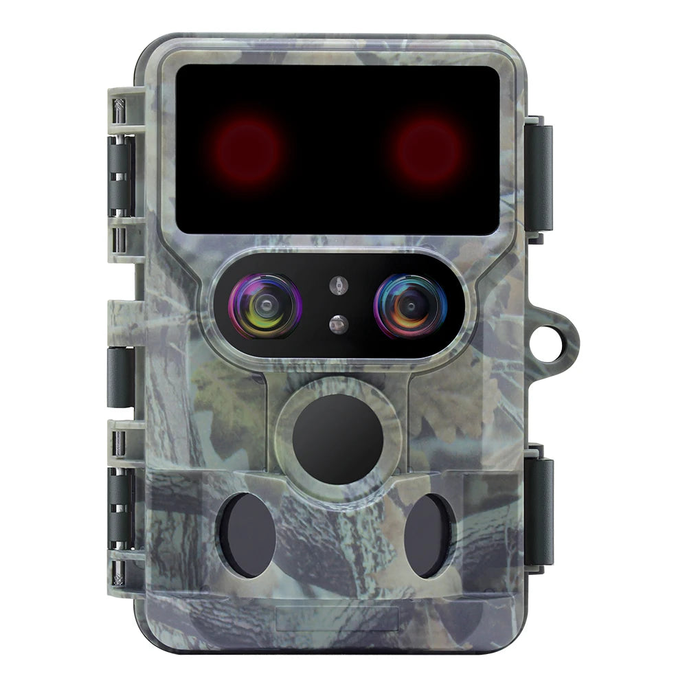 DTC10 New Forest 4K Wifi Hunting Camera 120�� Wide-angle Dual Lens 13MP Sony Sensor 60MP/4K Hunting Trail Camera