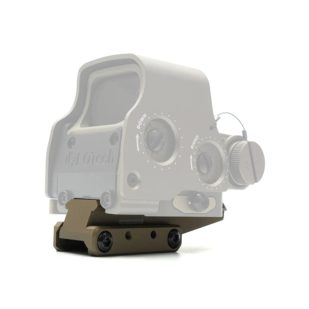 Tactical Black/FDE/TAN Optics Riser Mount for EXPS3-0 558 Red Dot Sight Hunting Accessories
