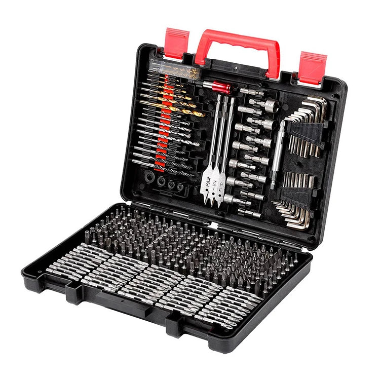 Drill Bit Set Tools 318 Pcs Multi Tool Set Steel Heated Drill Bets Set
