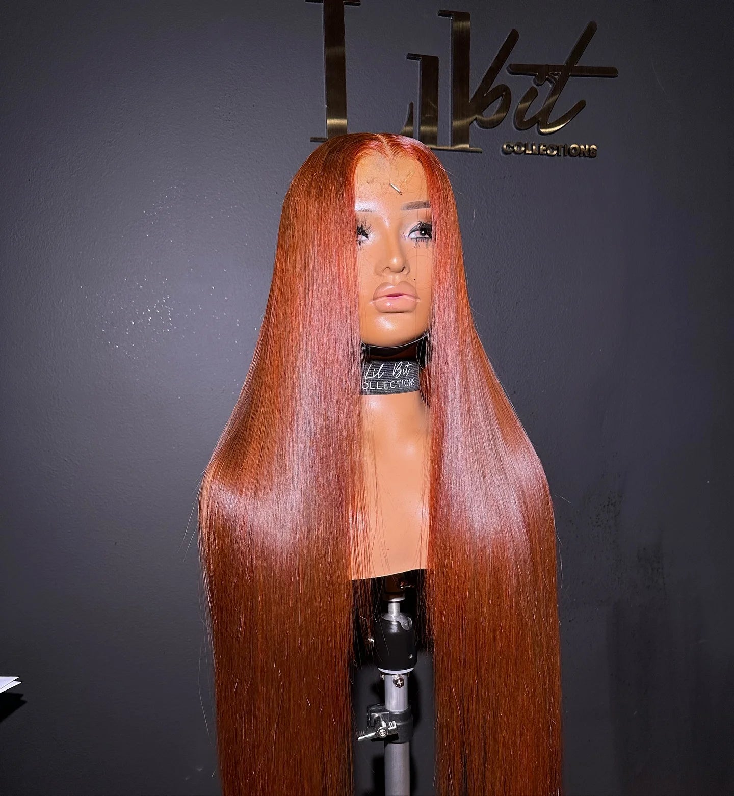 Reddish Brown Human Hair Wig Auburn Straight Brazilian Hair Frontal Wig 13x4 Transparent HD Lace Front Wigs with Baby Hair