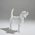 New Dog Mannequin Pet Clothes Display Stand Fiberglass Beagle Dog Model Detachable Pet Dog Mannequin