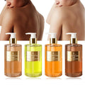 Hot Sale 500ml SPA Natural Fruit Fragrance Shower Gel Organic Deep Clean AHA Niacinamide Lavender Body Wash
