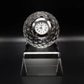 Personalized Crystal Trophy Crystal Golf  Clock for Club Souvenirs