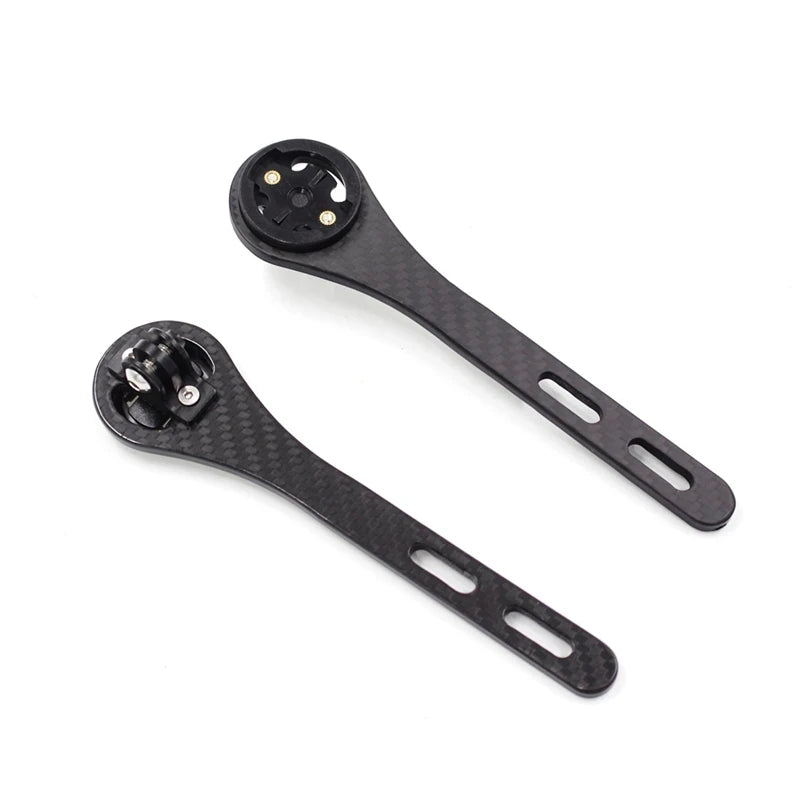 Carbon Fiber Road Bike Stopwatch Speedometer Mount Holder Garmin GoPro Wahoo Bryton Light Stand Bicycle Computer Accessory