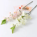 Wedding Decorative Peach Blossom Flowers Cherry Blossom Artificial Peach Blossom Branch