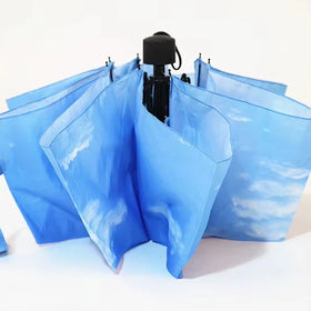 Wholesale Promotional Travel Custom Umbrella Supplier Designer Custom Rain Manual Control Folding Umbrella