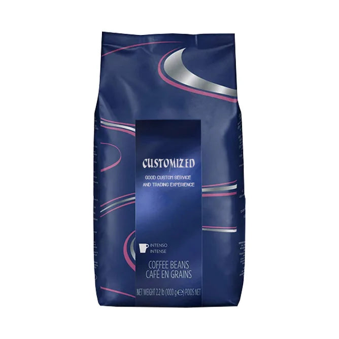 Food Grade Packaging Side Gusset Resealable Moisture-proof Packaging Stand up Pouch Zip Lock Bag Custom Printed Coffee Bags