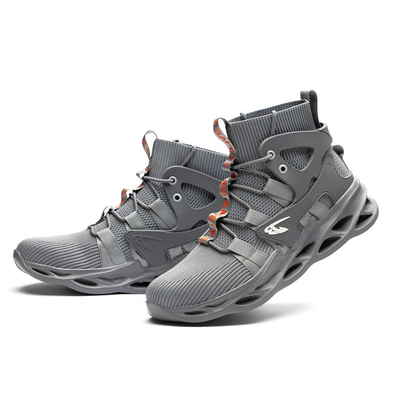 AMAWEI Safety Shoes Men Safety Sneakers Indestructible Steel Toe Shoes 799